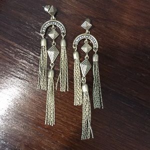 Sunlit Savanna Tassel Earrings